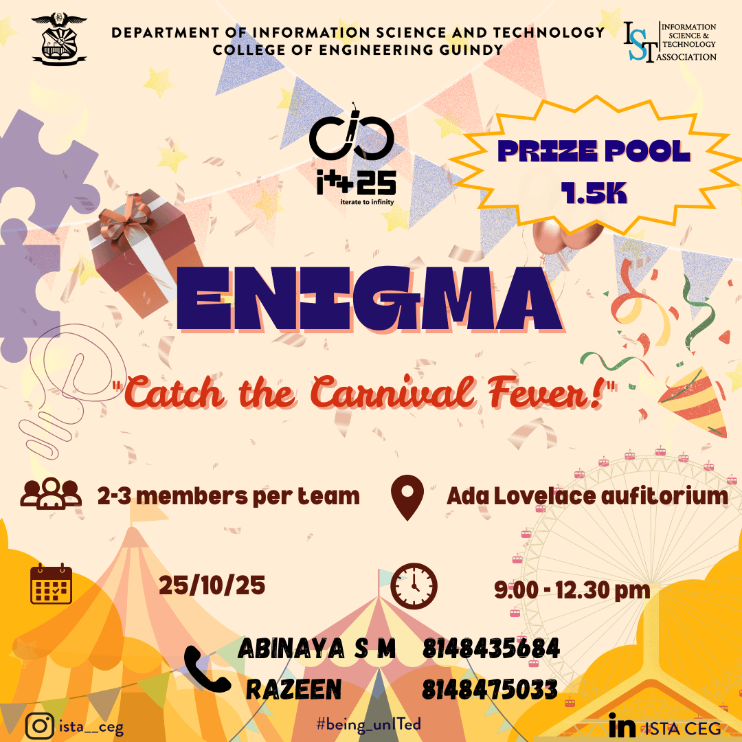 Carnival Event – Enigma